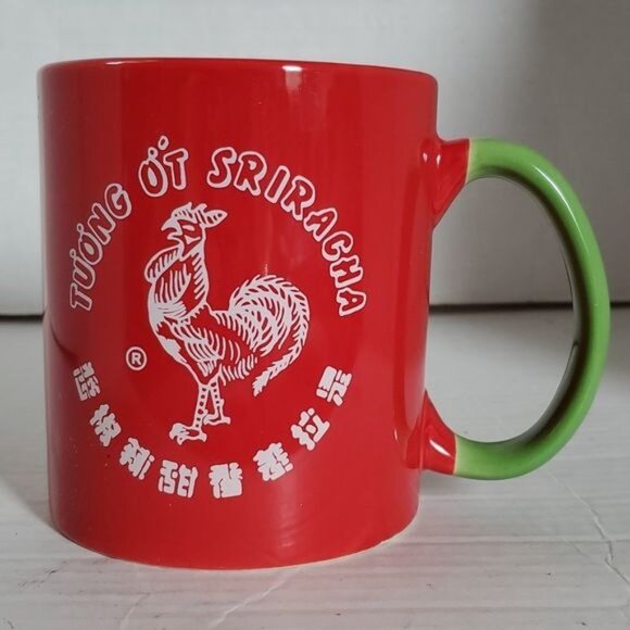 CERAMIC 20oz I Put Sriracha on my Sriracha Cup Mug Huy Fong Coffee Tea Hot Cocoa - Picture 4 of 12